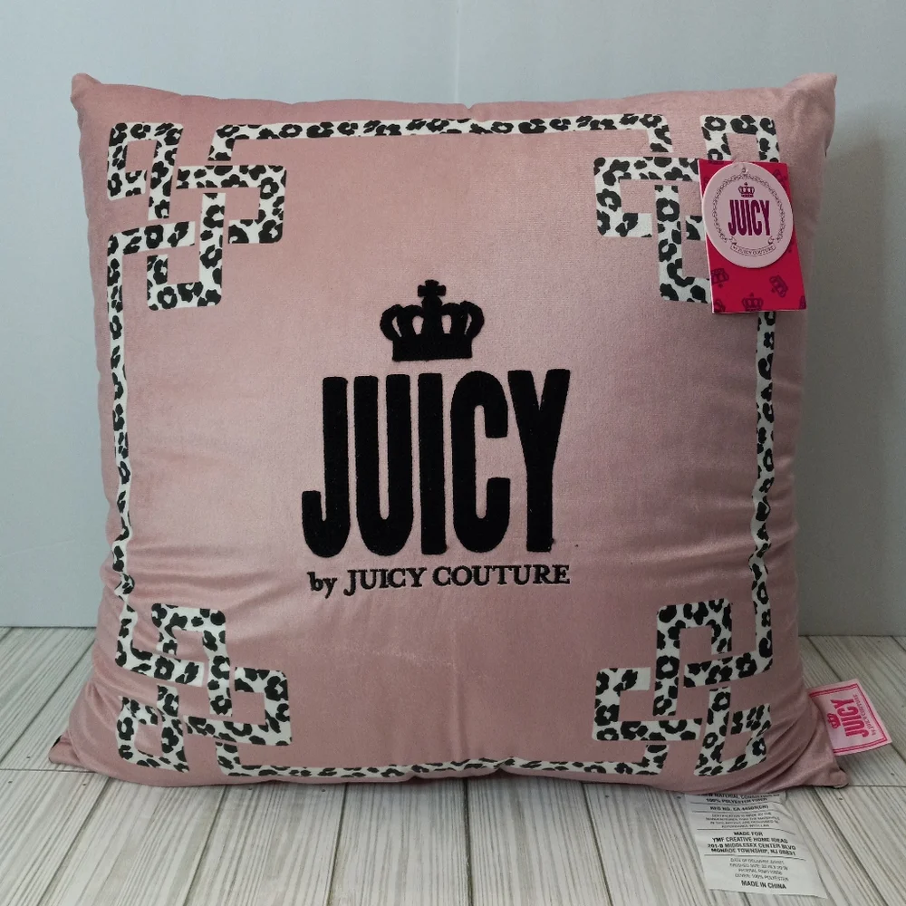 Juicy Couture Clara Jumbo Square Throw Pillow 20X20